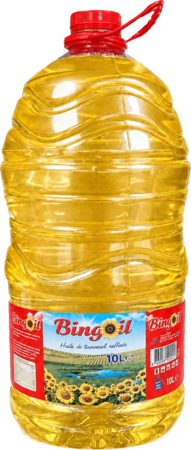 Huile de tournesol Bingoil, 10 L