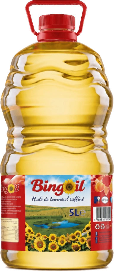 Huile de tournesol Bingoil, 5 L